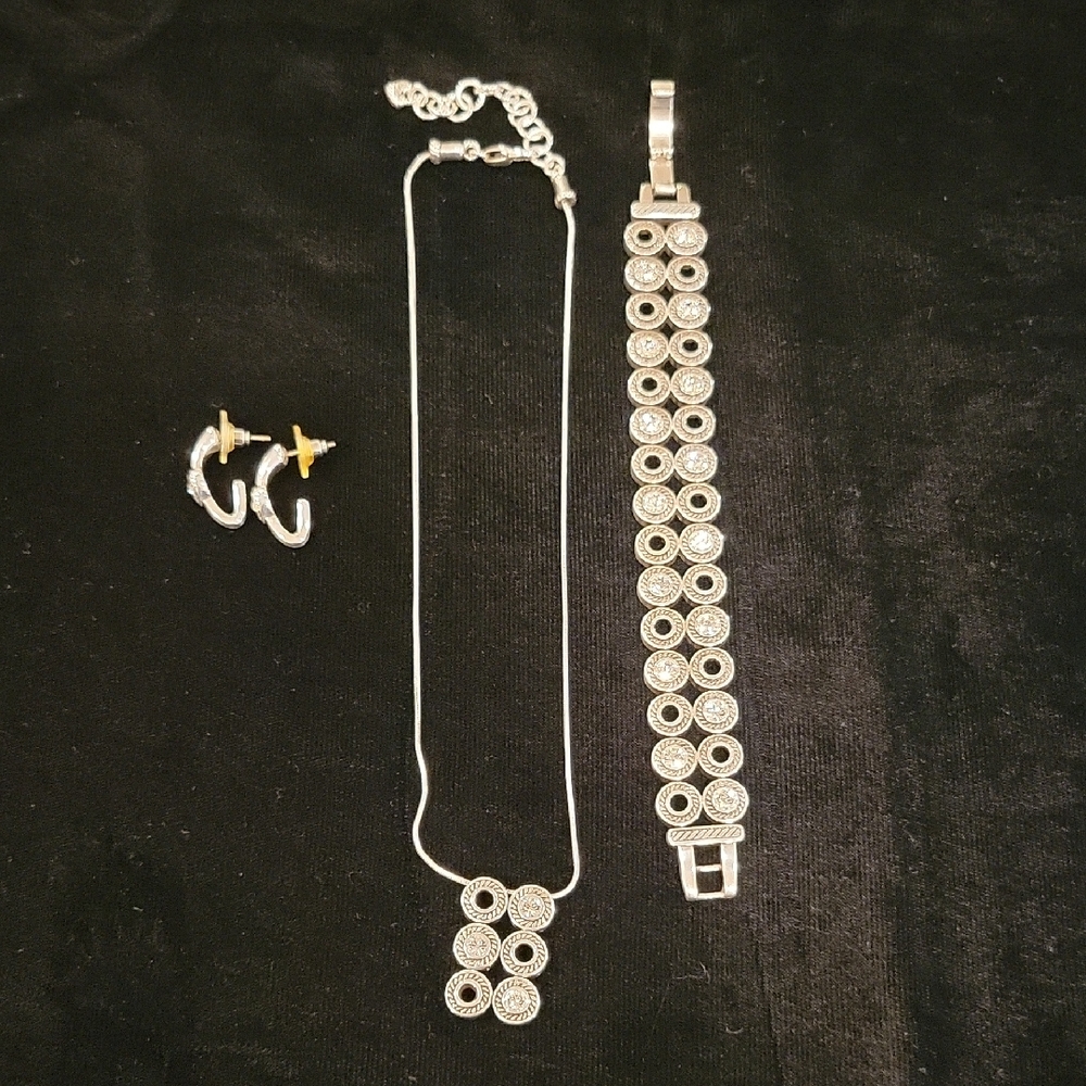 Brighton Rings True Silver Jewelry Set